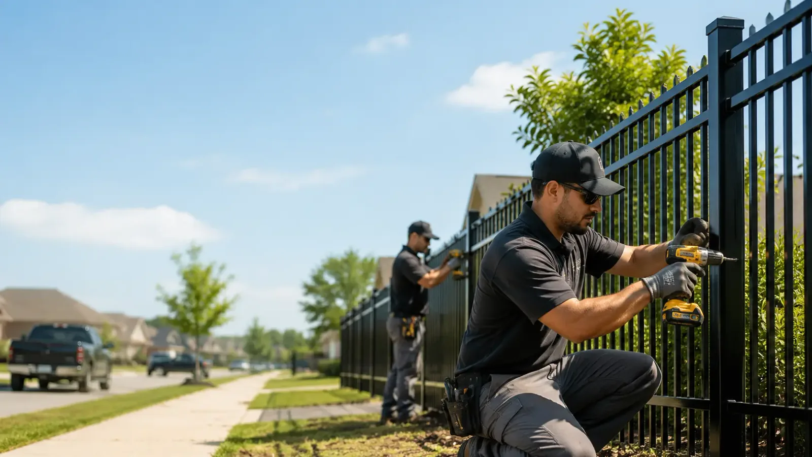 Metal Fence Installation in Neola, IA